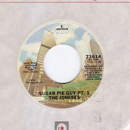 The Joneses - Sugar Pie Guy