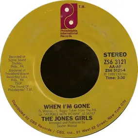 The Jones Girls - When I'm Gone / I Just Love The Man