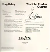 LP - The John Crocker Quartet - Easy Living