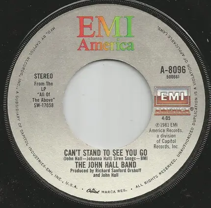 The John Hall Band - Crazy (Keep On Falling)