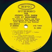 Double LP - The Johnny Otis Show - The Johnny Otis Show Live At Monterey! - Gatefold