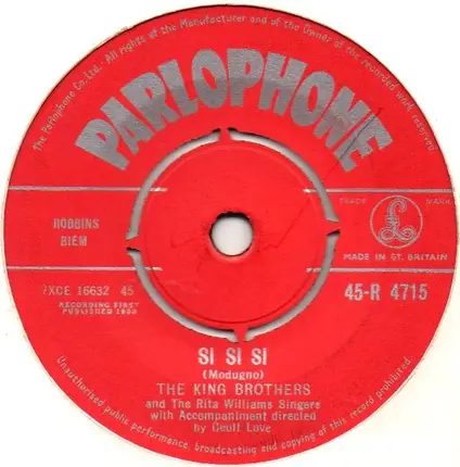 The King Brothers - Si Si Si / Doll House