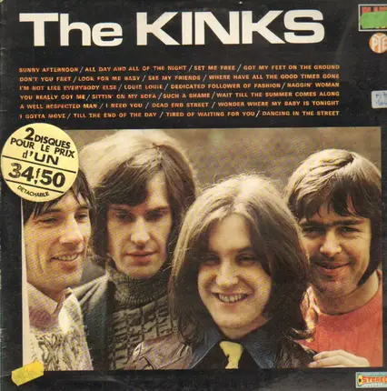 The Kinks - The Kinks - French Compilation