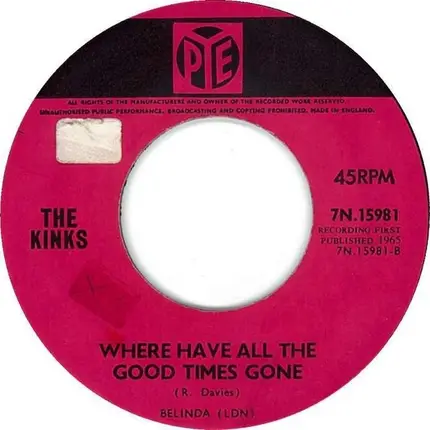 The Kinks - Till The End Of The Day
