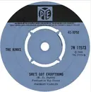 7'' - The Kinks - Days / She's Got Everything - Push-out Centre