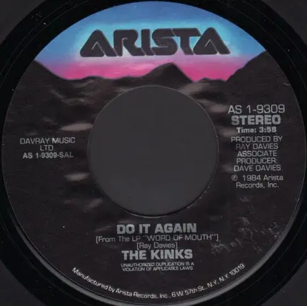 The Kinks - Do It Again