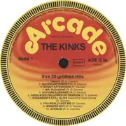 LP - The Kinks - Ihre 20 Größten Hits