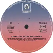 LP - The Kinks - Live At Kelvin Hall