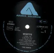 LP - The Kinks - Misfits - Gatefold