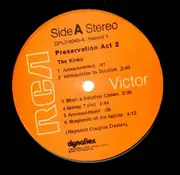 Double LP - The Kinks - Preservation Act 2
