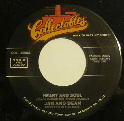 The Knickerbockers / Jan & Dean - Heart And Soul / Lies
