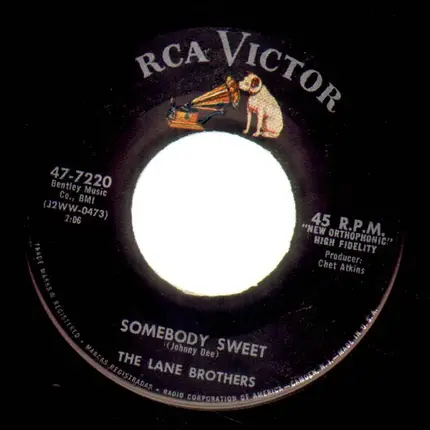 The Lane Brothers - Somebody Sweet / Boppin' In A Sack