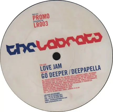 The Labrats - Love Jam