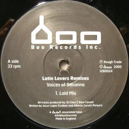 The Latin Lovers - Voices Of Savanna (Latin Lovers Remixes)
