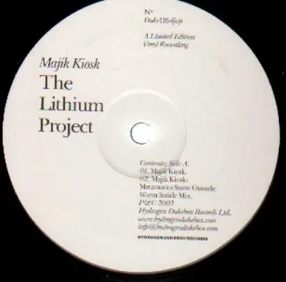The Lithium Project - Majik Kiosk