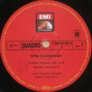 LP - Tschaikowsky - Ouvertüre Solennelle '1812' Op. 49 - SQ, Stereo compatible