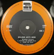 LP - Thelonious Monk And Gerry Mulligan - Mulligan Meets Monk