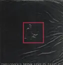LP - Thelonious Monk - Live In Paris Part 1 - + Insert