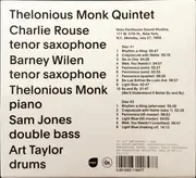 Double CD - Thelonious Monk - Les Liaisons Dangereuses 1960 - Slipcase