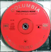 Double CD - Thelonious Monk - Live At The It Club - Complete