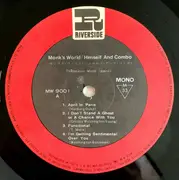 Double LP - Thelonious Monk - Monk's World Himself & Combo - Gatefold.