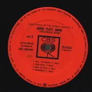 LP - Thelonious Monk - Monk Plays Monk