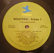 LP - Thelonious Monk - Reflections, Vol. 1
