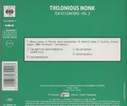 CD - Thelonious Monk - Tokyo Concerts Vol. 2