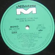 LP - Thelonious Monk - Thelonious Monk Plays Duke Ellington - OBI
