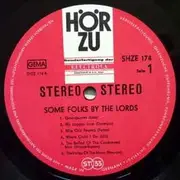 LP - The Lords - Some Folks By The Lords - HörZu Press