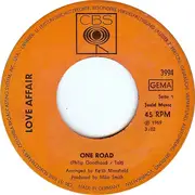 7'' - The Love Affair - One Road
