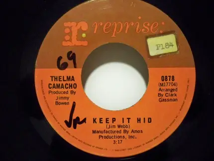 Thelma Camacho - Time / Keep It Hid