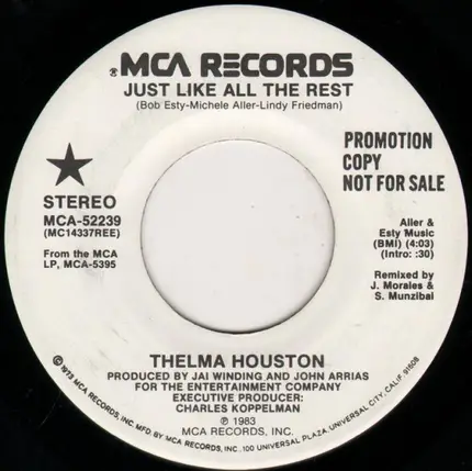 Thelma Houston - Just Like All The Rest