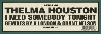 Thelma Houston - I Need Somebody Tonight