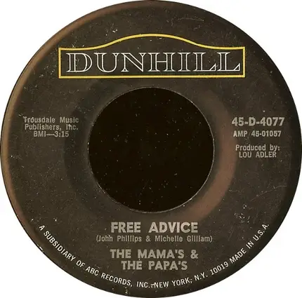 The Mamas & The Papas - Dedicated To The One I Love