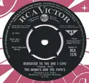 7'' - The Mamas & The Papas - Dedicated To The One I Love