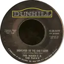 7'' - The Mamas & The Papas - Dedicated To The One I Love