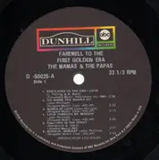 LP - The Mamas & The Papas - Farewell To The First Golden Era