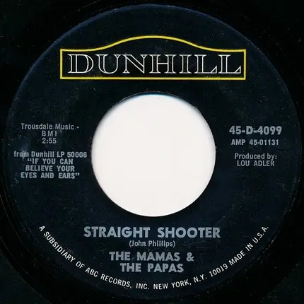 The Mamas & The Papas - Twelve Thirty