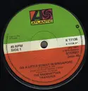 7'' - The Manhattan Transfer - On A Little Street In Singapore - Solid Center