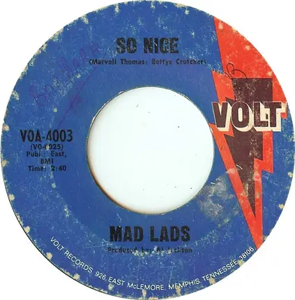 The Mad Lads - So Nice
