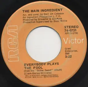 The Main Ingredient - Everybody Plays The Fool