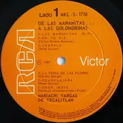 LP - The Mariachi Vargas De Tecalitlan - De Las Mañanitas... A Las Golondrinas