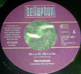 Marmalade - Ob La Di, Ob La Da / Indian Reservation