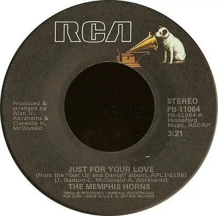 The Memphis Horns - Just For Your Love