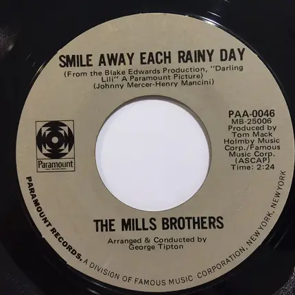 The Mills Brothers - Smile Away Each Rainy Day