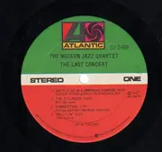 Double LP - The Modern Jazz Quartet - The Last Concert