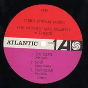 LP - The Modern Jazz Quartet - Third Stream Music - mono