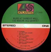 LP - The Modern Jazz Quartet - Blues At Carnegie Hall