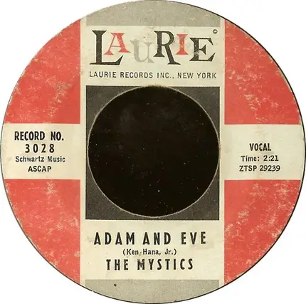 The Mystics - Hushabye / Adam And Eve
